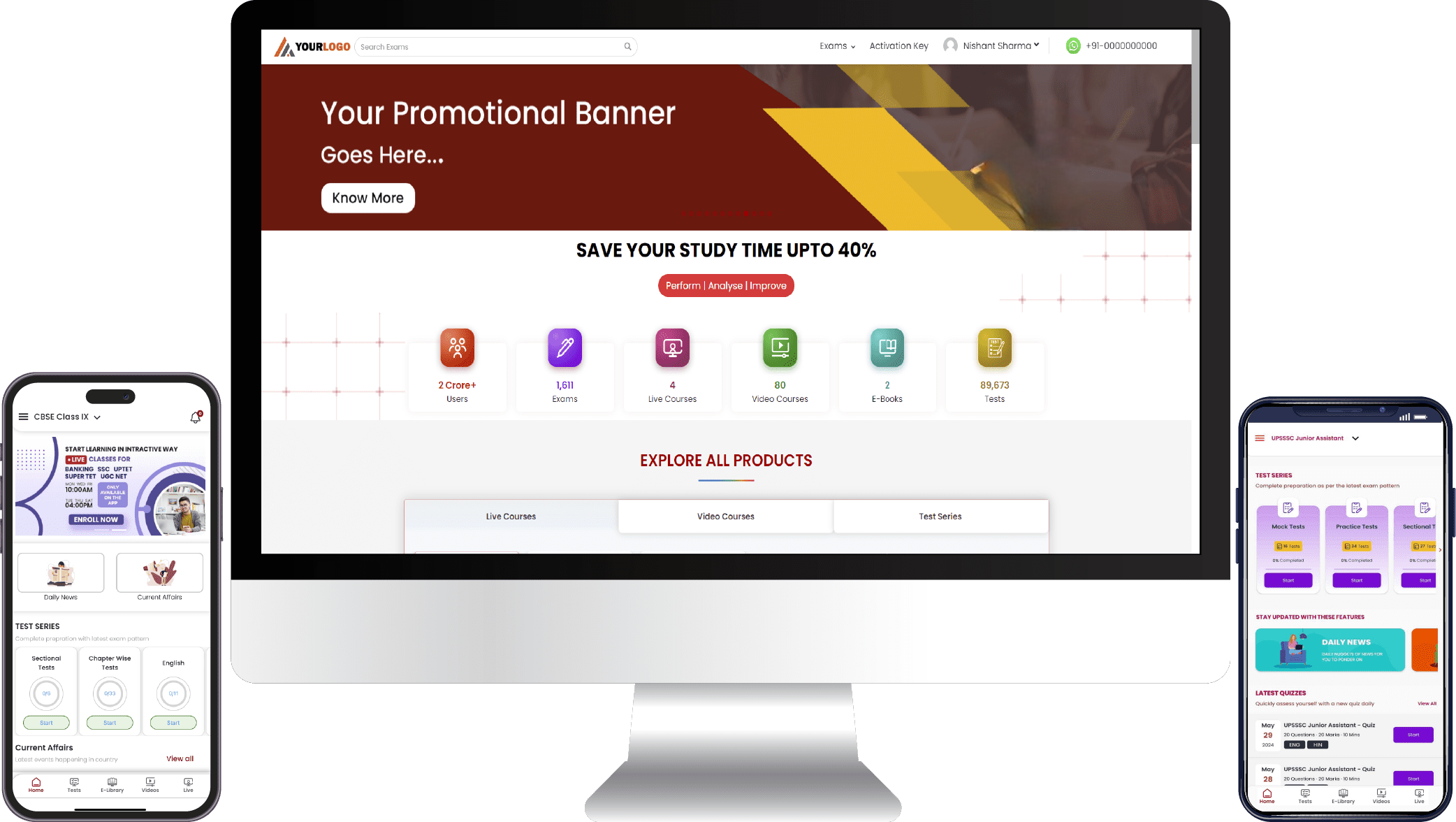 Satya Classes single feature